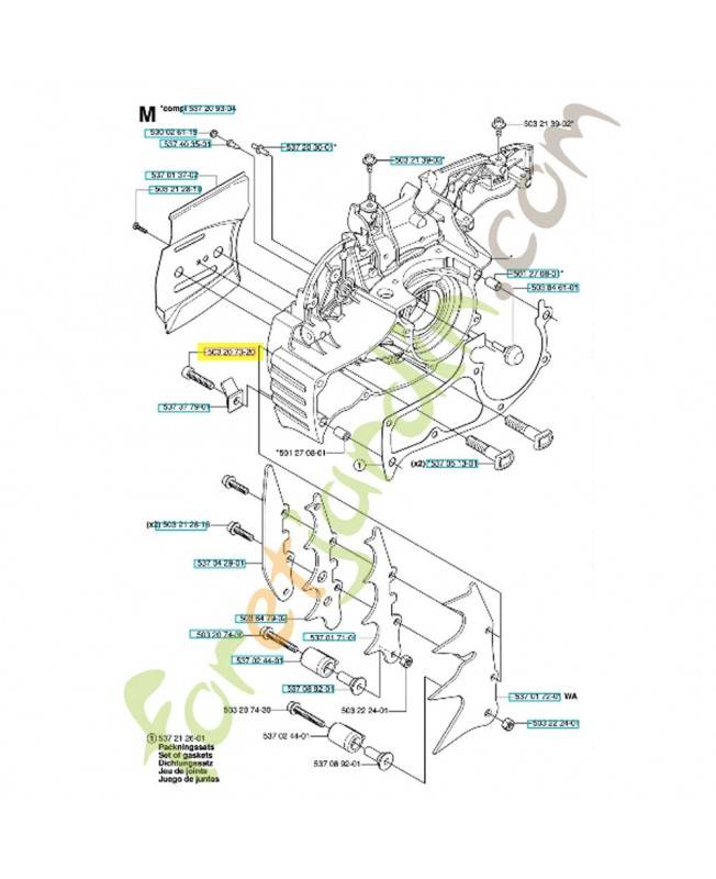 Vis 503207320 husqvarna