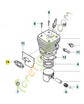 Joint Husqvarna ref. 503920701