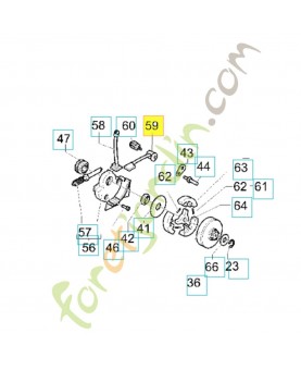 Tuyau 538241896. Pièce de rechange Husqvarna