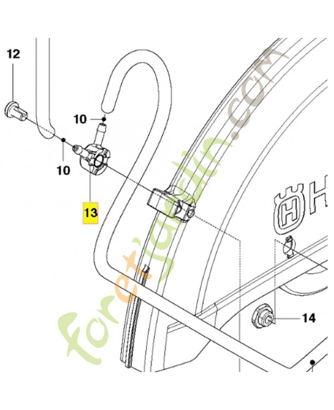 Carter 578190701- Pièce de détachée Husqvarna