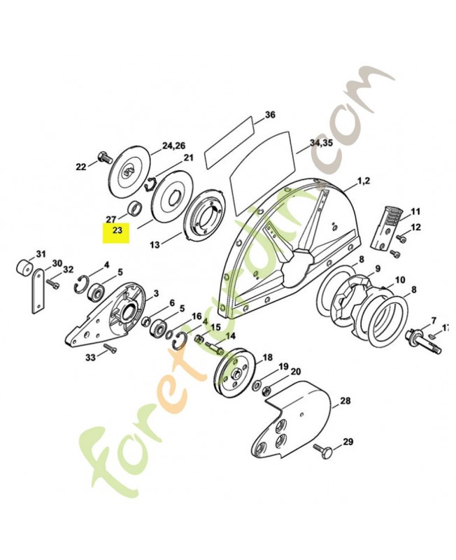 Rondelle de pression référence 4201-708-3004