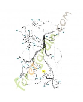 Contacteur de siège vert 532160784. Pièce de rechange Husqvarna
