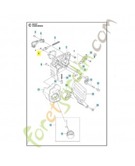 joint 599231901 - Pièce détachée Husqvarna