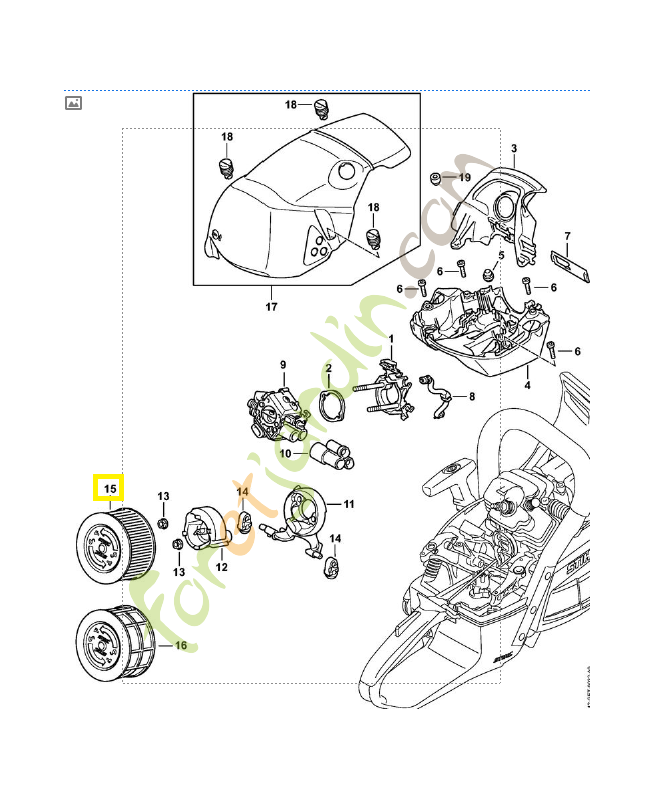 Filtre à air hd2 1142-140-4402
