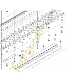 Vis 584152201. Pièce détachée Husqvarna