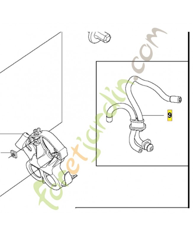 Durite d'essence 525344303