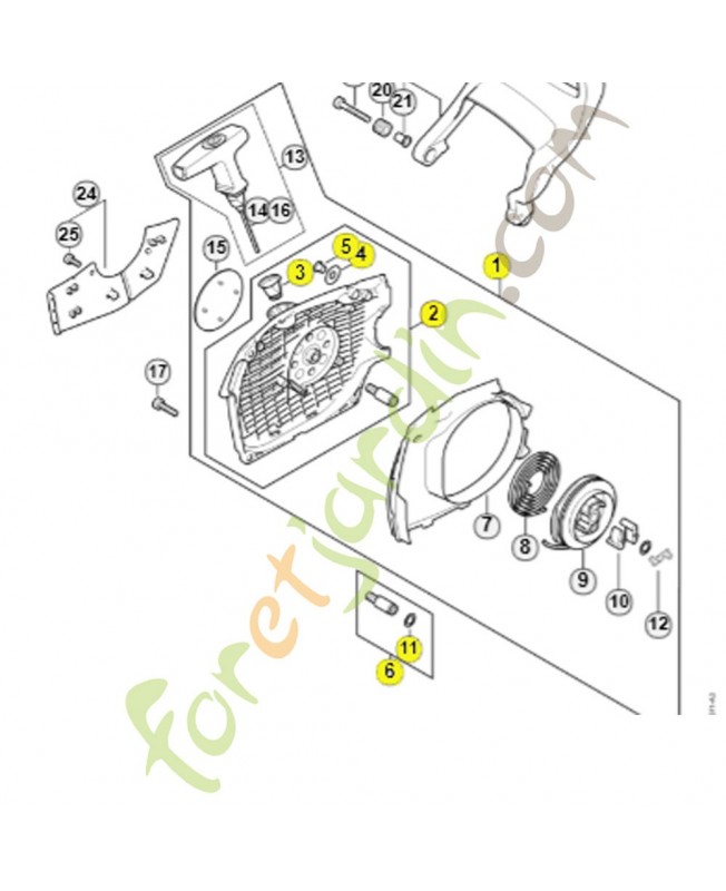 Carter de ventilateur. Carter de ventilateur.