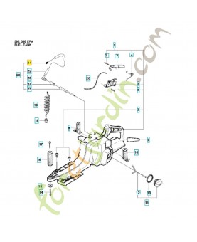Bouchon  504357201 husqvarna