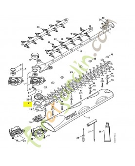 Pignon 4242-640-7504 4242-640-7507 stihl