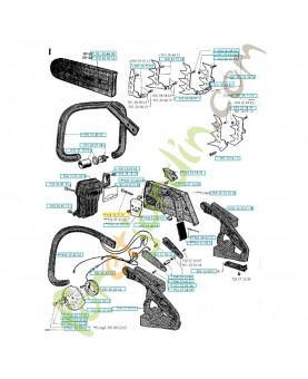 Vis de tension 501792701. Pièce de rechange Husqvarna