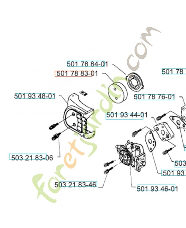 Filtre d air référence 501788301