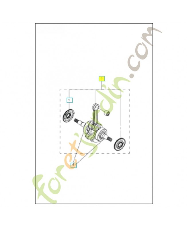 Kit 577830802. Pièce détachée Husqvarna
