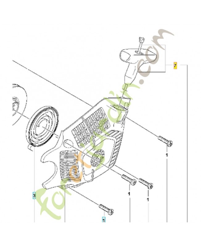 Poignée référence 545010010