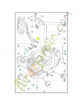 vis douille 545127301 Pièce de rechange Husqvarna