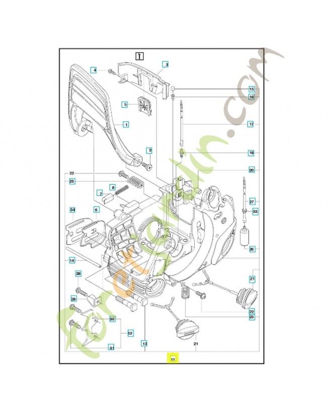 Carter 587026801. Pièce détachée Husqvarna