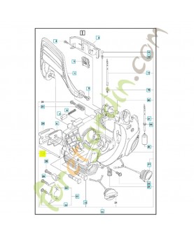 Tuyau 545033501. Pièce de rechange Husqvarna