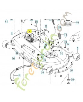 Vis Husqvarna ref. 584953901 Remplace la référence 532173984 ; 532157722 ; 539107630 ; 532138776