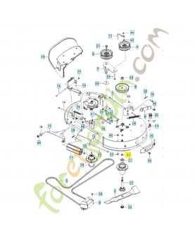 Rondelle de palier lame 532187690. Pièce de rechange Husqvarna