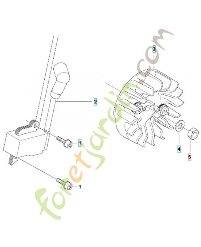 Ecrou référence 530016134