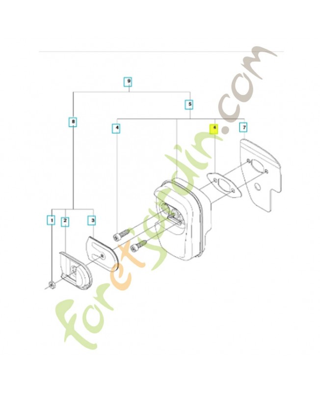 Joint  530054884 husqvarna