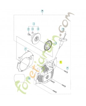 Carter de ventilateur  référence 545063701
