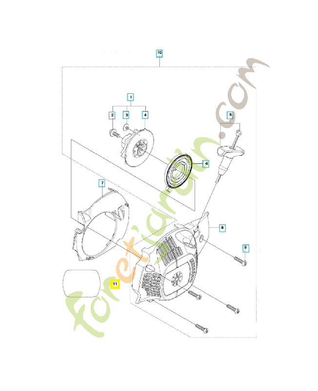 autocollant 594914101 120 mark ii - Pièce détachée Husqvarna autocollant 594914101 120 mark ii - Pièce détachée Husqvarna