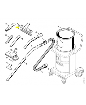 Brosse de rechange perlon