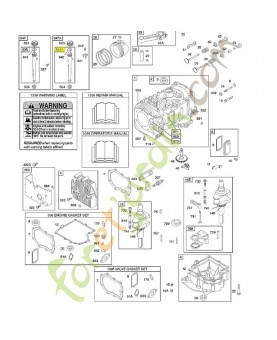 495768 Tube jauge Briggs & Stratton