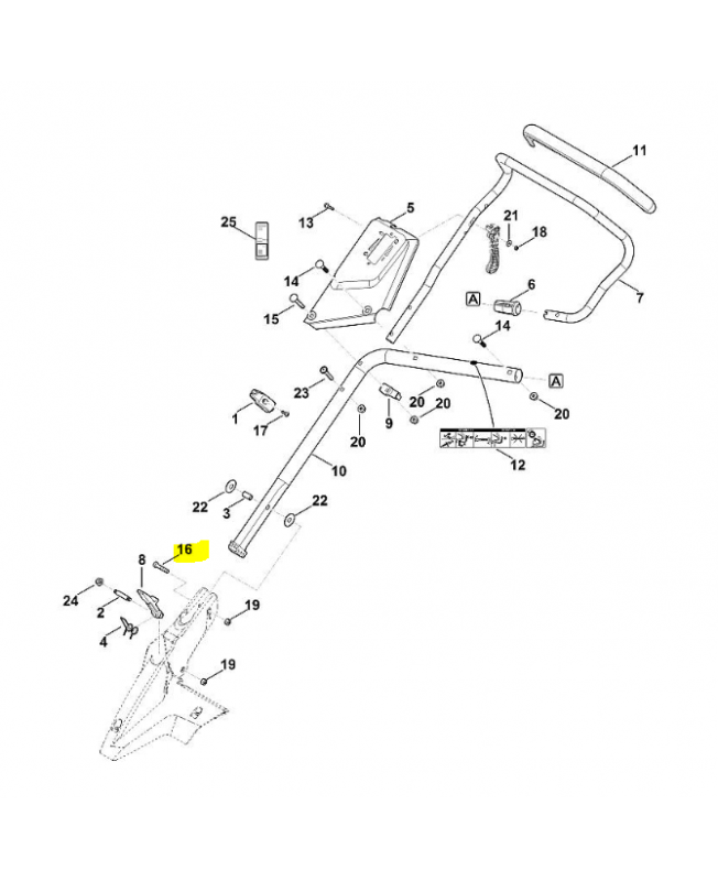 Vis cylindrique (din7984)-m8x40-10.9