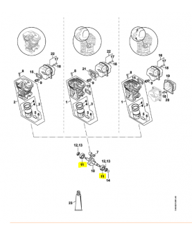 Rlt a billes 15x38x11 référence 9523-003-4304