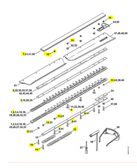 Barre de coupe 75 cm