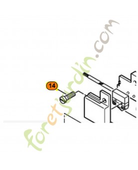 Vis tete plate m5x16
