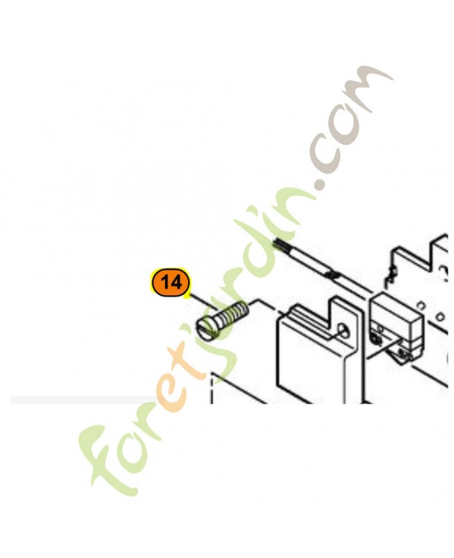 Vis tete plate m5x16