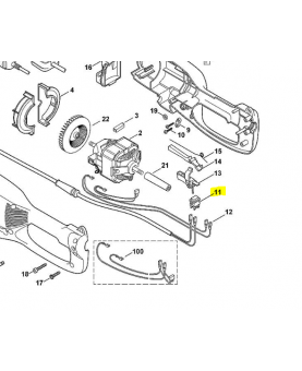 Interrupteur m/a 6440-430-0500. Pièce de rechange Sithl