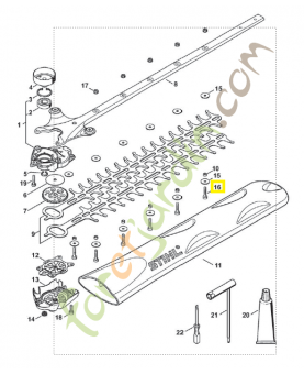 Vis cylindrique is-m 5x25 9022-346-1050. Pièce de rechange Sithl / 