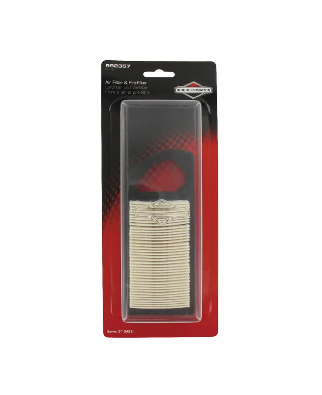 Filtre à air plat 992357 Briggs & Stratton 