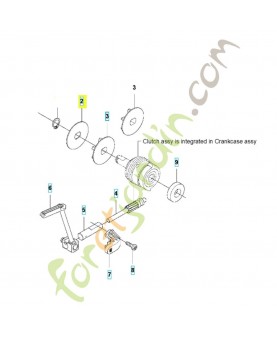 Rondelle 577271501. Pièce de rechange Husqvarna