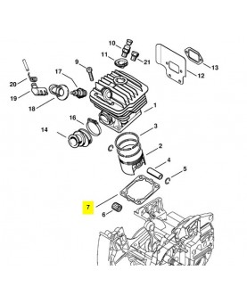 Joint cylindre Stihl ref.1128-029-2304