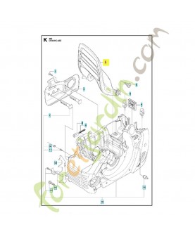 Protège main 537284301 husqvarna