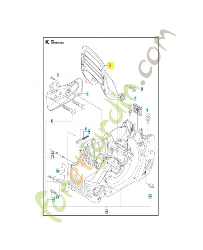 Protège main 537284301 husqvarna