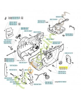 Gicleur 503628401. Pièce de rechange Husqvarna