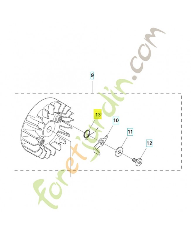 Ressort référence 503812901 remplace référence 503812902