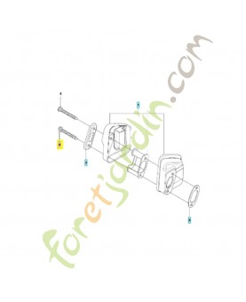 Vis 513633601. Pièce de rechange Husqvarna