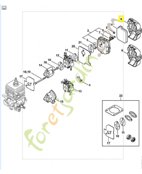 Couvercle de filtre 4229-141-0501