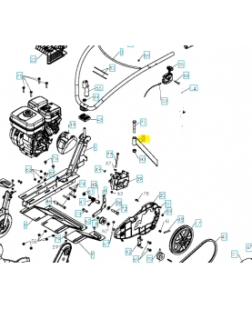 Bequille 597166801- Pièce détachée Husqvarna