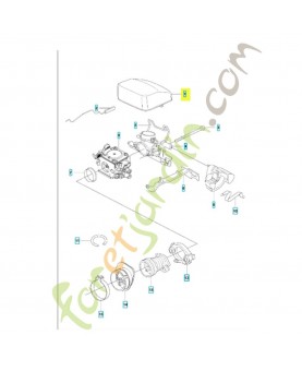 Filtre a air 537264901. Pièce de rechange Husqvarna 