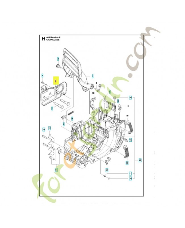 Plaque 575563501 husqvarna Plaque 575563501 husqvarna