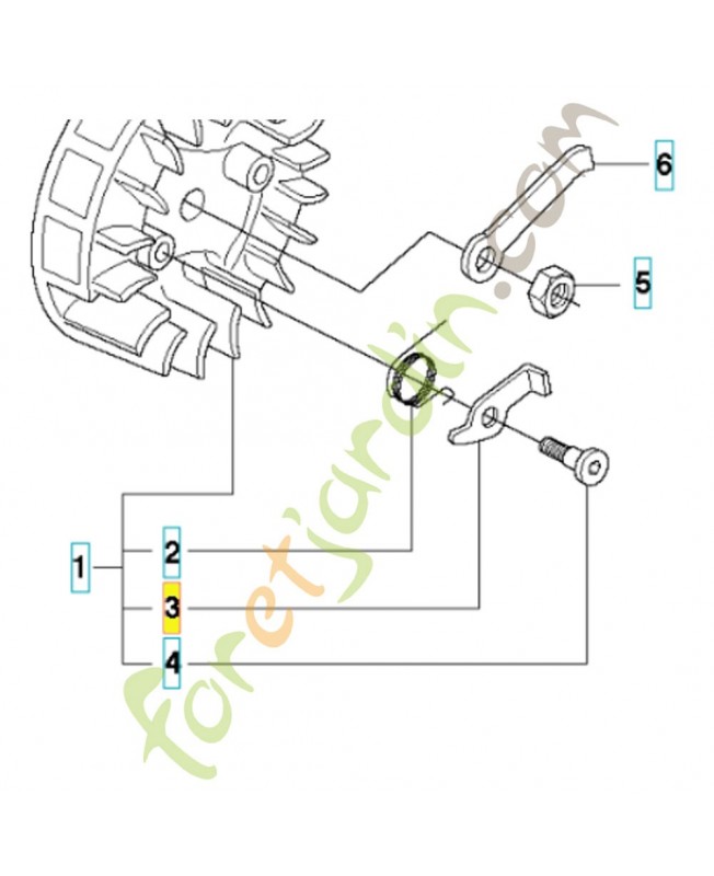 Cliquet Husqvarna ref. 503710203