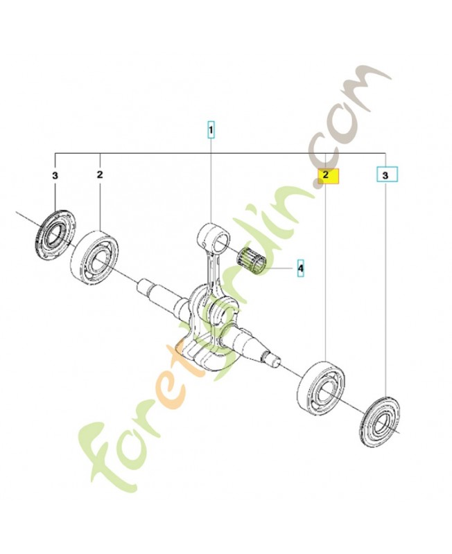 Roulement référence 544062001