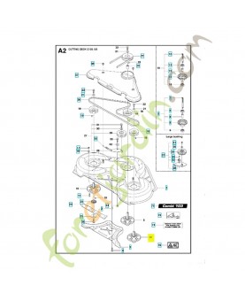 Palier de lame ext complet 576384102